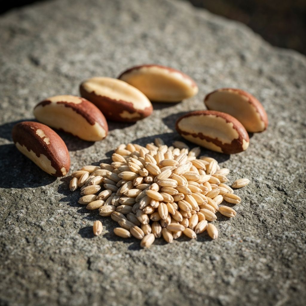 Selenium-rich plant sources